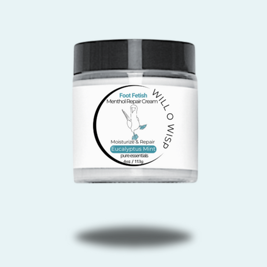 Menthol Foot Repair Cream ~ Eucalyptus Mint ~ Pure Essential Oils