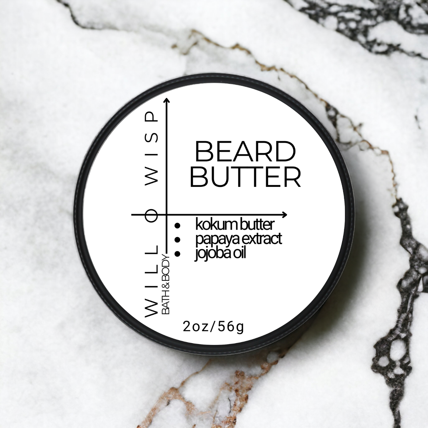 Beard Butter (Black - Oily & Acne Prone Skin)