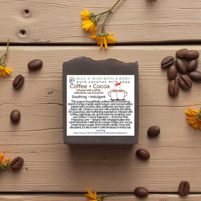 Coffee + Cocoa - Pure Coconut Milk Soap