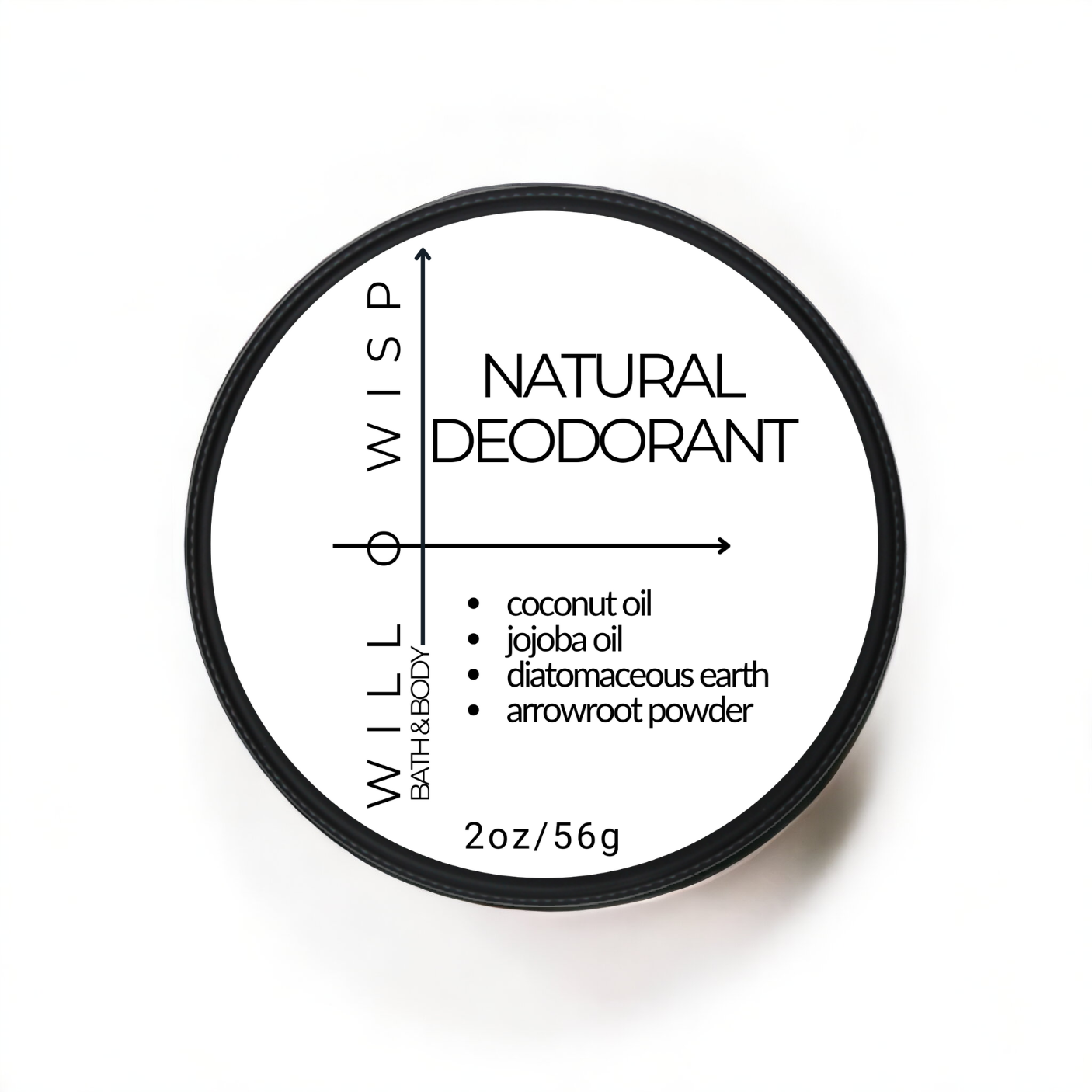 Deodorant Balm (Black - Oily & Acne Prone Skin)