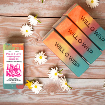 Peace & Love ~ Pure Coconut Milk Soap