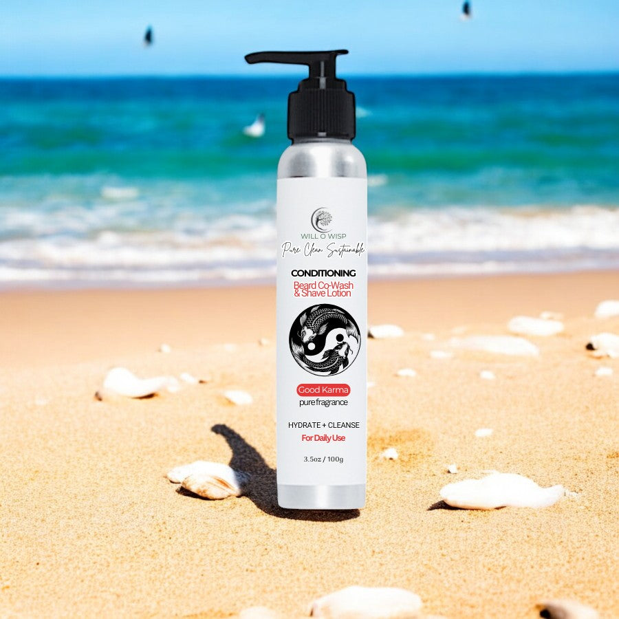 Beard Co-Wash & Shave Lotion ~ Good Karma ~ Pure Fragrance