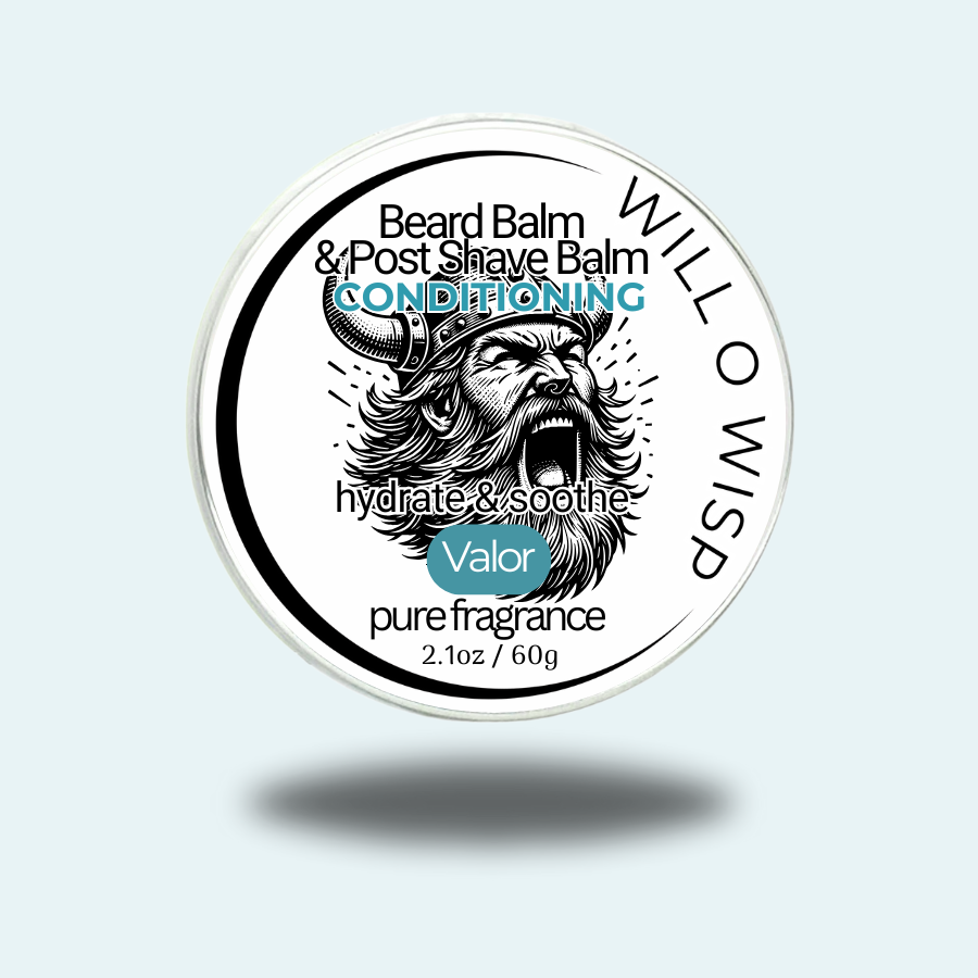 Beard Balm & Post Shave Balm ~ Valor ~ Pure Fragrance