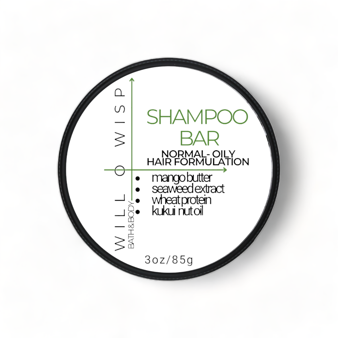 Shampoo Bar (Green - Combination Skin)