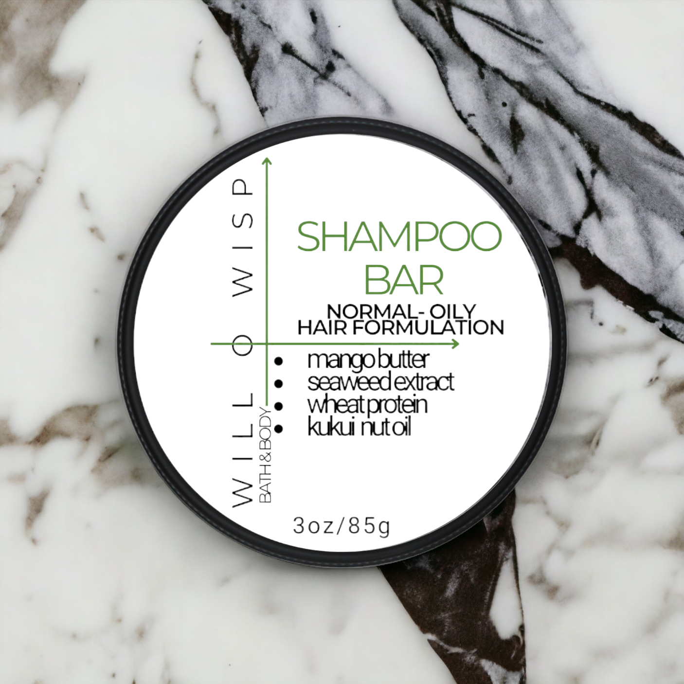 Shampoo Bar (Green - Combination Skin)