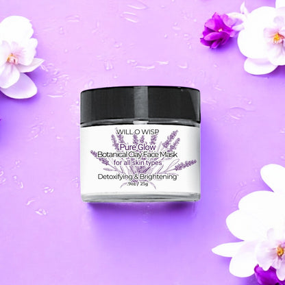 Pure Glow ~ Botanical Clay Face Mask