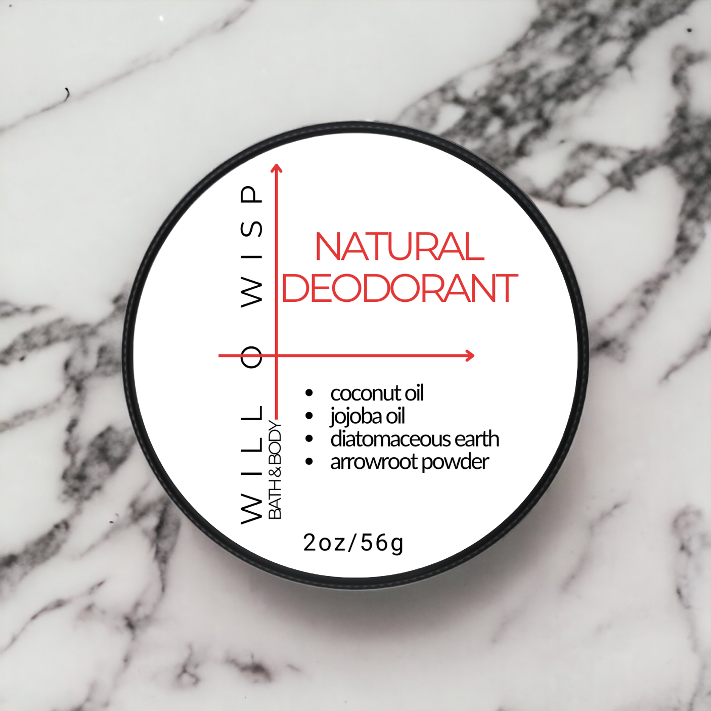 Deodorant Balm (Red - Dry & Devitalized Skin)