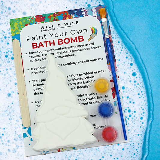 Gnome Paint Your Own Bath Bomb