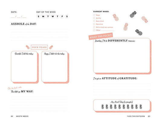 Fuck This Shitshow: A Gratitude Journal for Tired-Ass Women