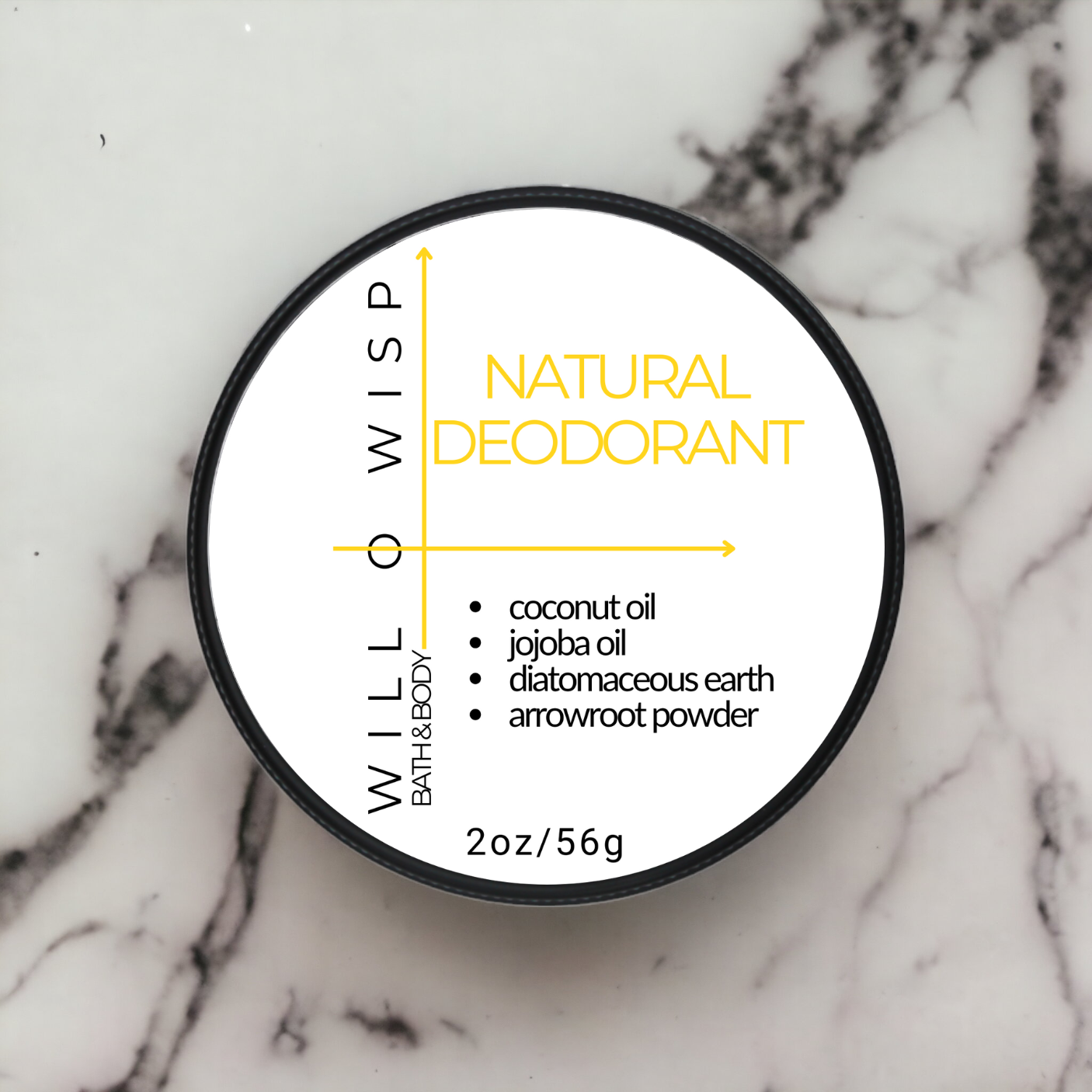 Deodorant Balm (Yellow - Dry & Damaged Skin)