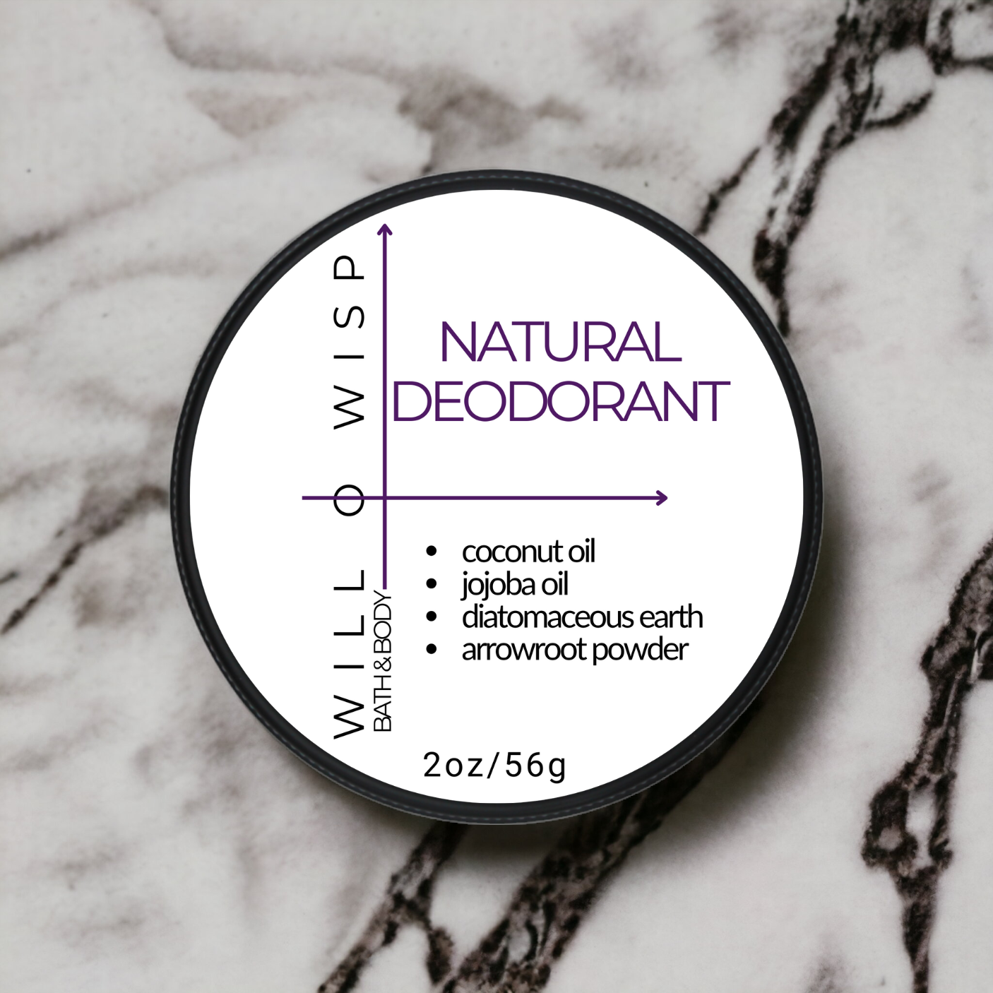 Deodorant Balm (Purple - All Skin Types)