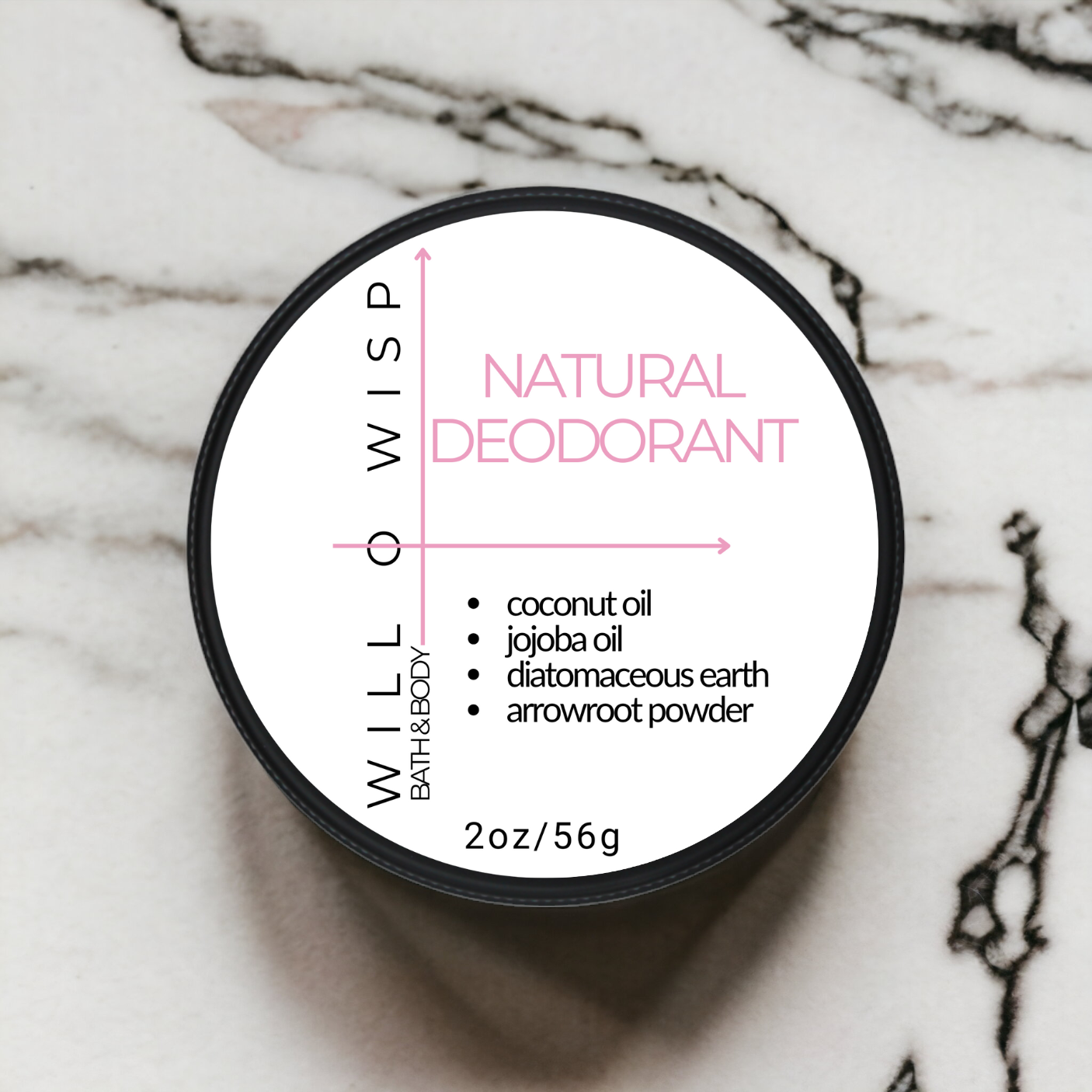 Deodorant Balm (Pink - Combination Skin)