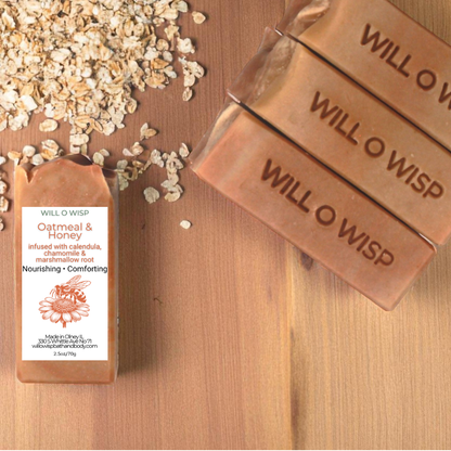 Oatmeal & Honey ~ Pure Oat Milk Soap