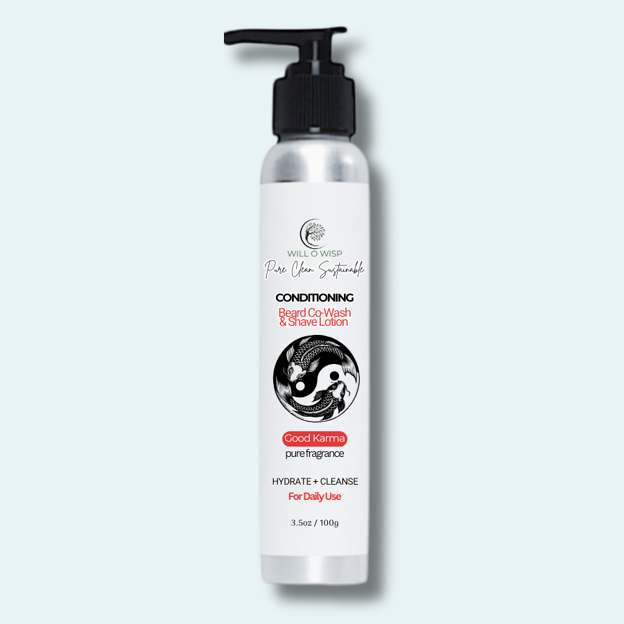 Beard Co-Wash & Shave Lotion ~ Good Karma ~ Pure Fragrance