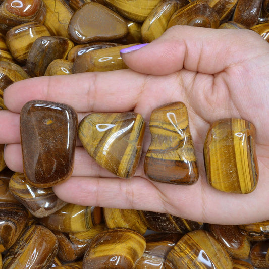 Tumbled Gold Tiger Eye Stone