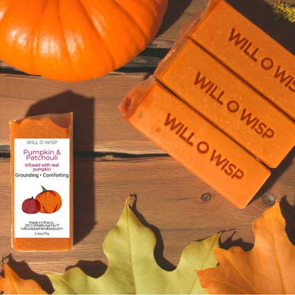 Pumpkin & Patchouli ~ Pure Coconut Milk Soap