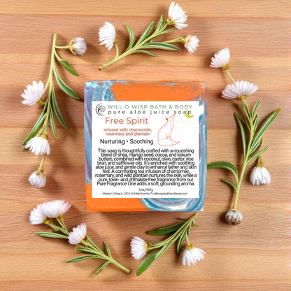 Free Spirit ~ Pure Aloe Juice Soap