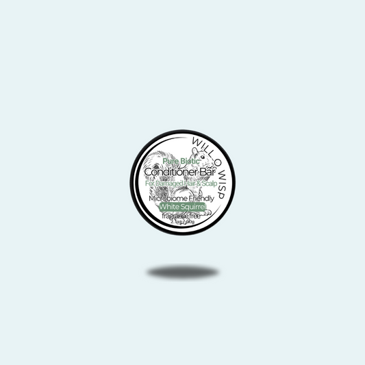Pure Biotic ~ White Squirrel ~ Fragrance Free Conditioner Bar