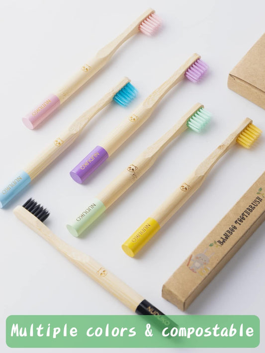 Organic Bamboo Toothbrush for Kids
