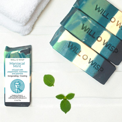 Maniacal Mint ~ Pure Aloe Juice Soap