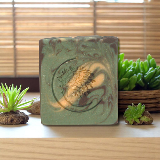 Leather & Sandalwood ~ Pure Goat Milk Soap