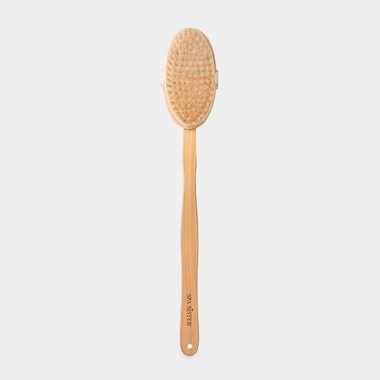 Long Wooden Bath Brush