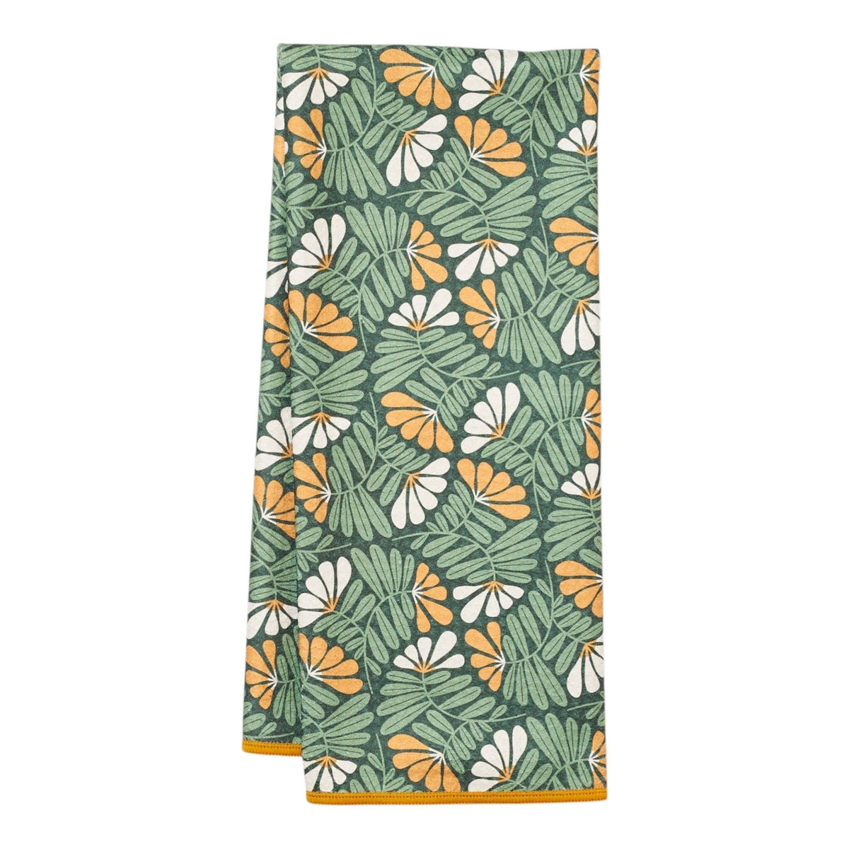Anywhere Towel Reversible - Green Floral
