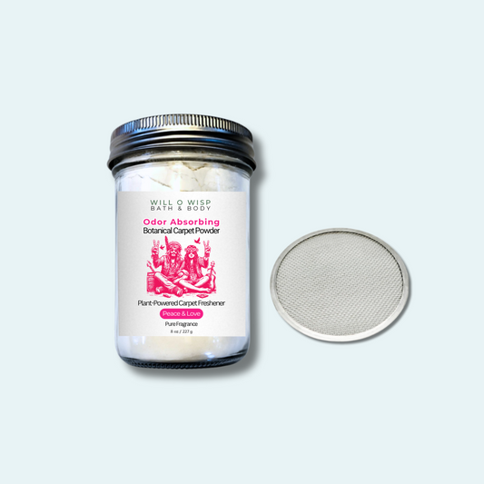 Odor Absorbing Carpet Powder - Peace & Love