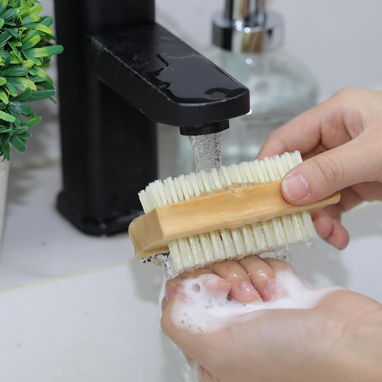 Wooden Nail Brush