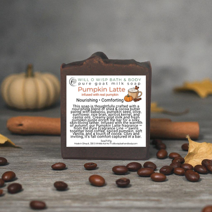Pumpkin Latte ~ Pure Goat Milk Soap