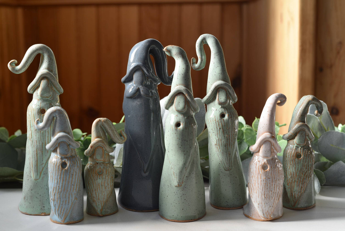 Ceramic Gnome Figurine