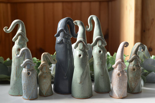 Ceramic Gnome Figurine