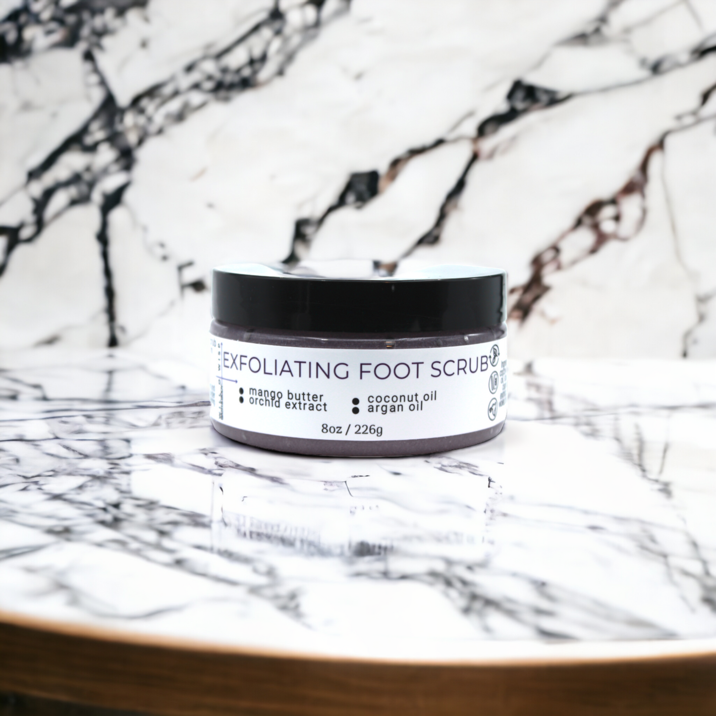 Exfoliating Foot Scrub (Purple - All Skin Types)