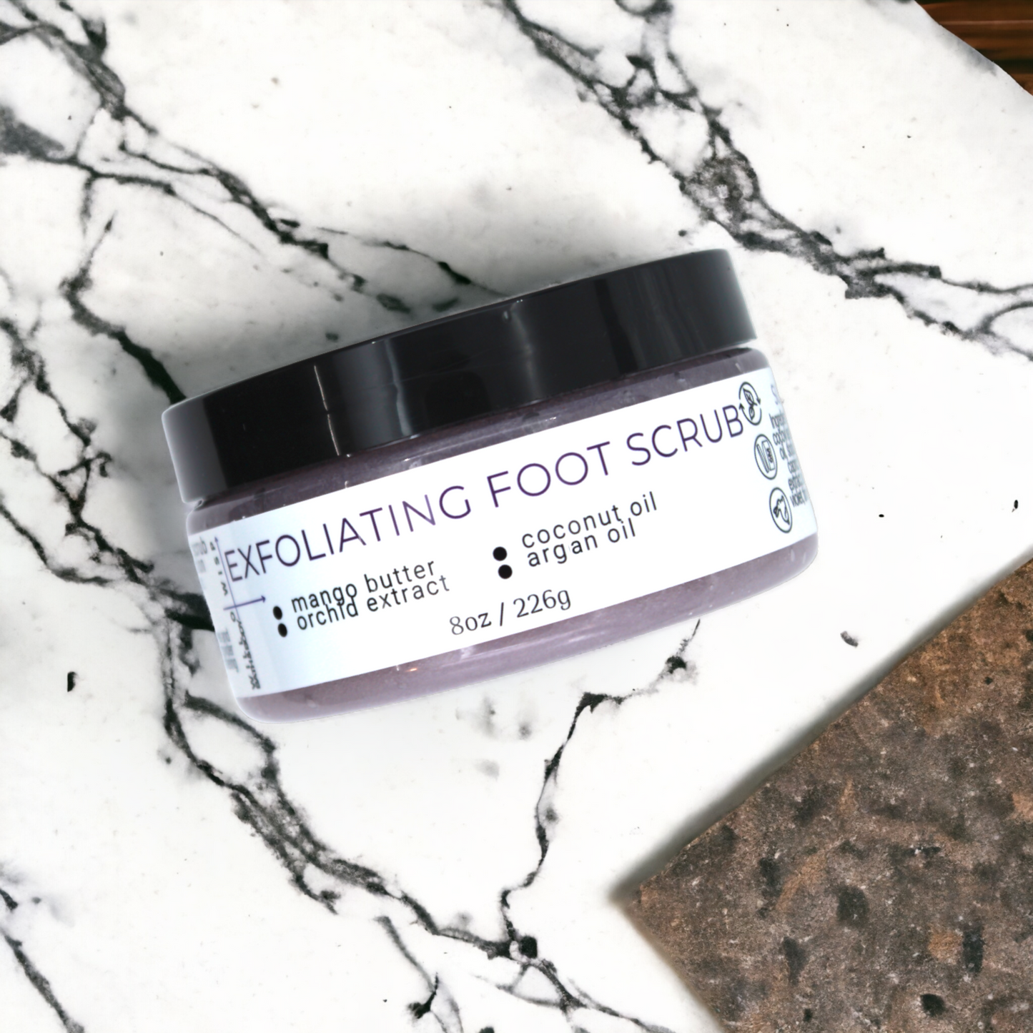 Exfoliating Foot Scrub (Purple - All Skin Types)