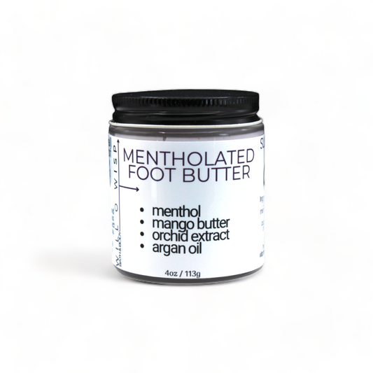 Mentholated Foot Butter (Purple - All Skin Types)