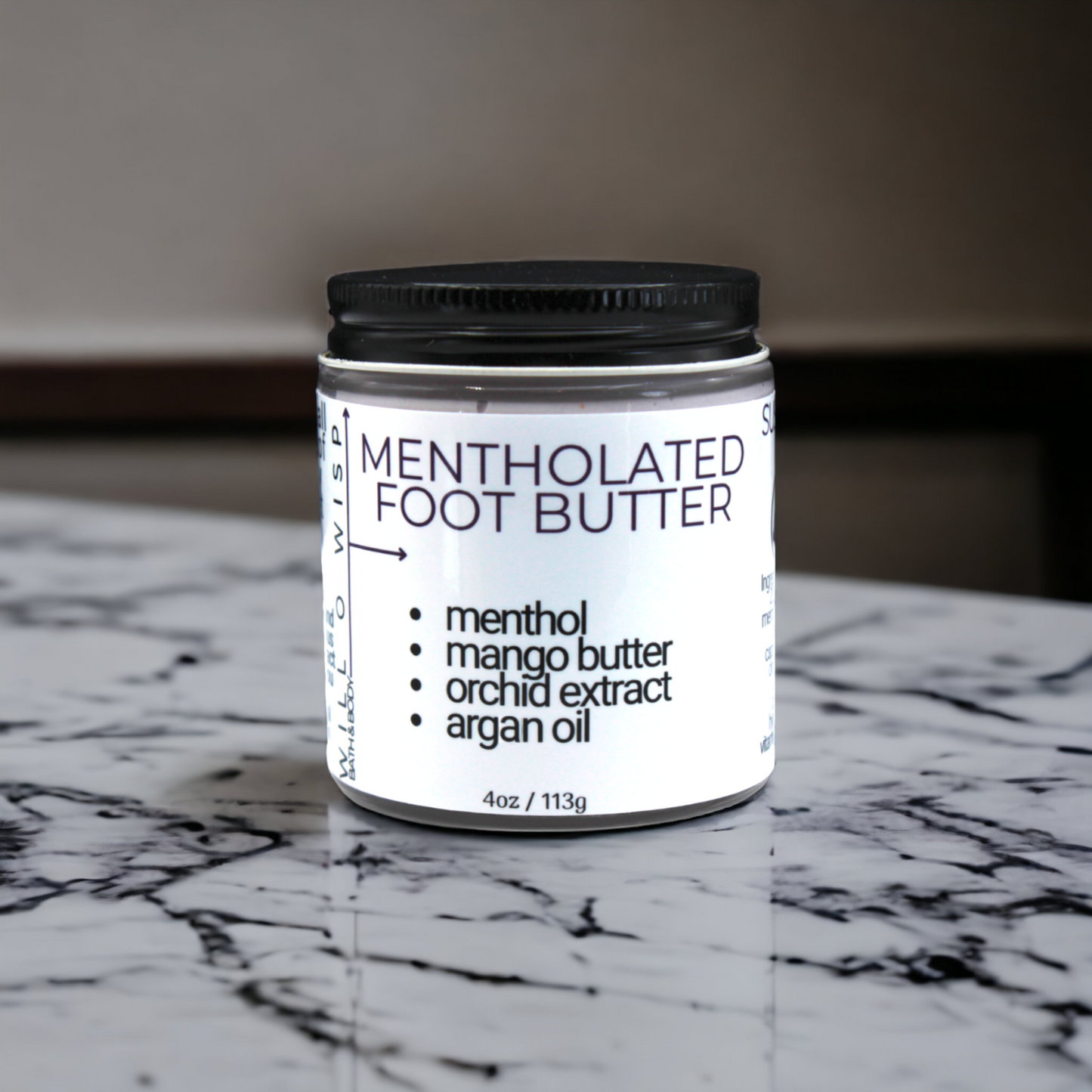 Mentholated Foot Butter (Purple - All Skin Types)