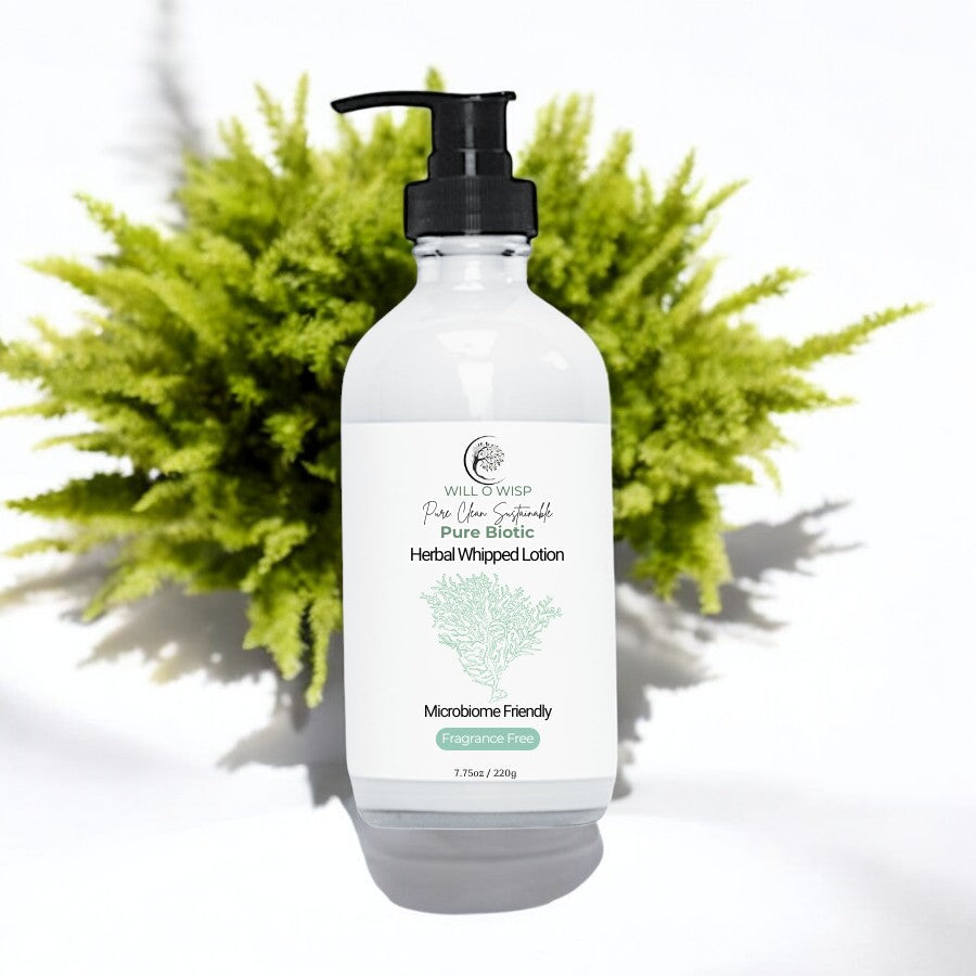 Pure Biotic Herbal Whipped Lotion ~ Fragrance Free
