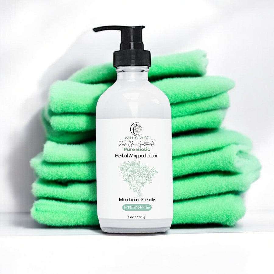 Pure Biotic Herbal Whipped Lotion ~ Fragrance Free