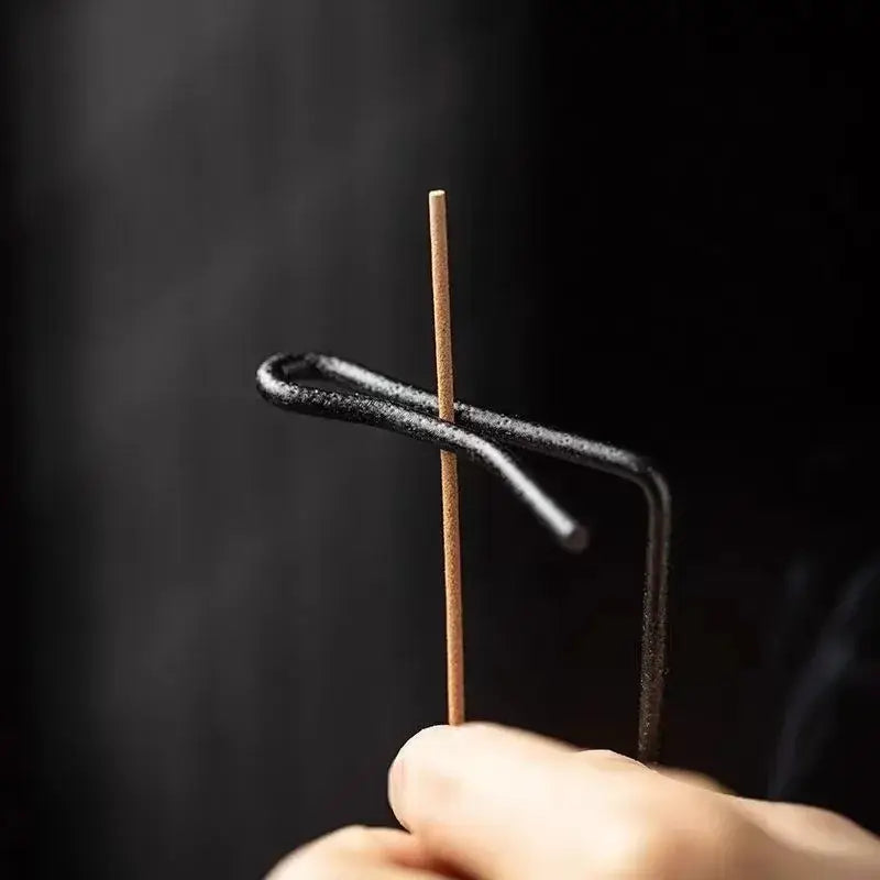 Hanging Incense Holder – Wood & Metal