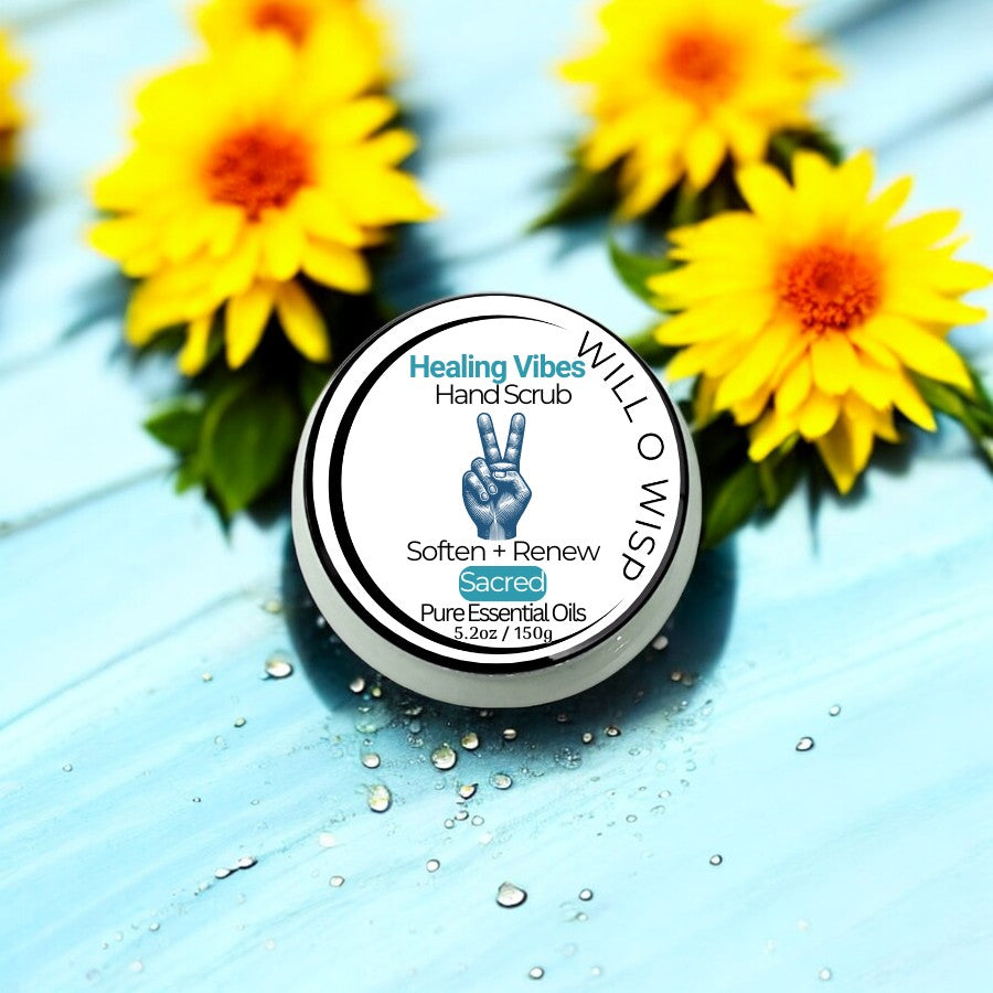 Healing Vibes Hand Scrub ~ Sacred ~ Pure Essential Oils