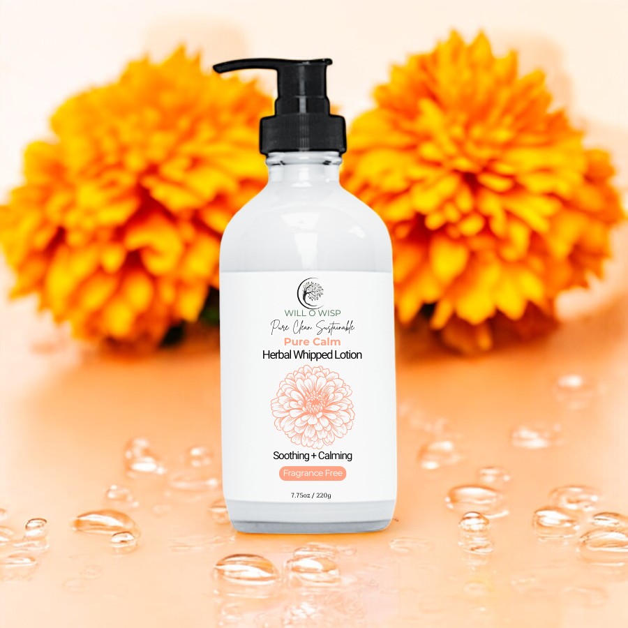 Pure Calm Herbal Whipped Lotion ~ Fragrance Free