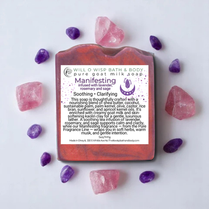 Manifesting ~ Pure Goat Milk Soap