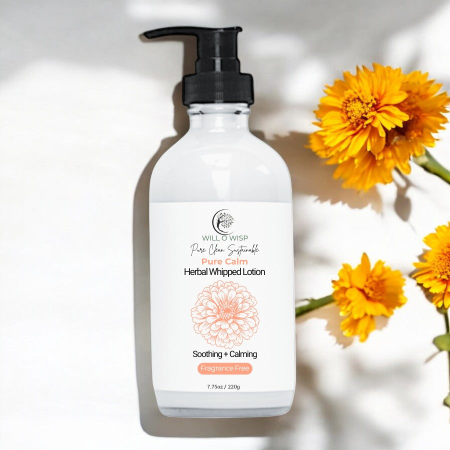 Pure Calm Herbal Whipped Lotion ~ Fragrance Free