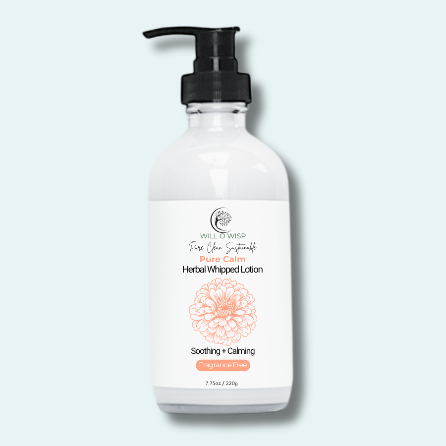 Pure Calm Herbal Whipped Lotion ~ Fragrance Free