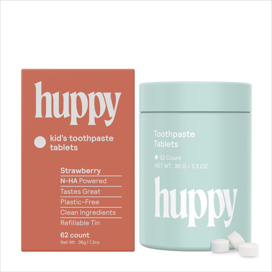 Huppy Toothpaste Tablets – Strawberry