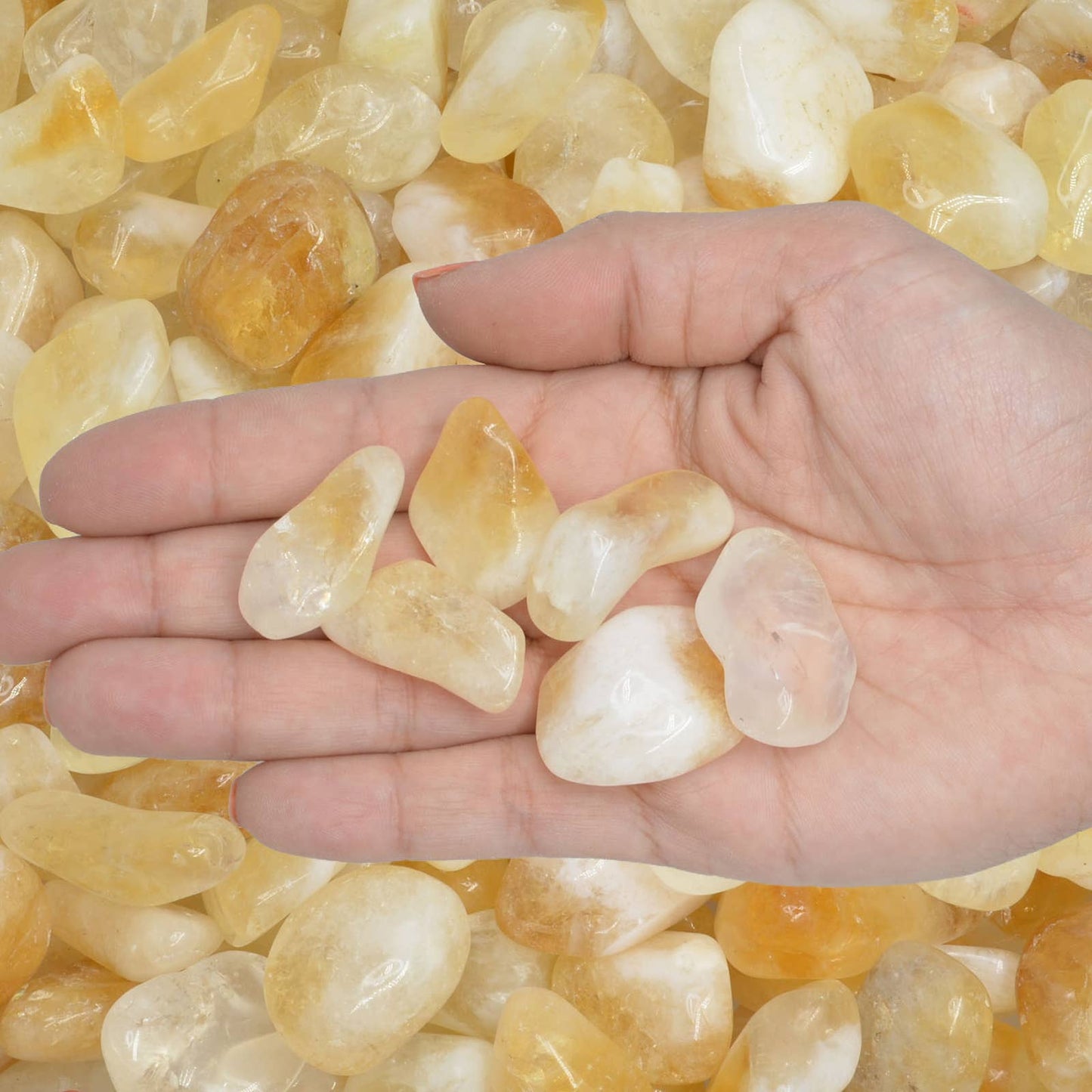 Tumbled Citrine Stone