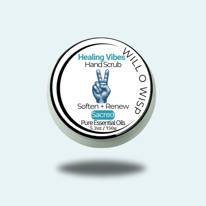 Healing Vibes Hand Scrub ~ Sacred ~ Pure Essential Oils