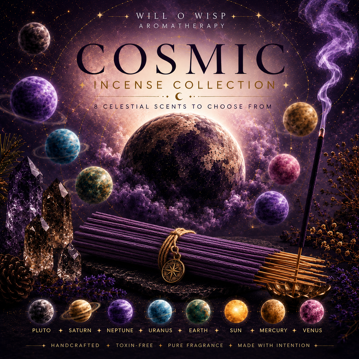 Cosmic Incense Sticks – Single Scent
