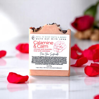 Calamine Calm ~ Pure Oat Milk Soap