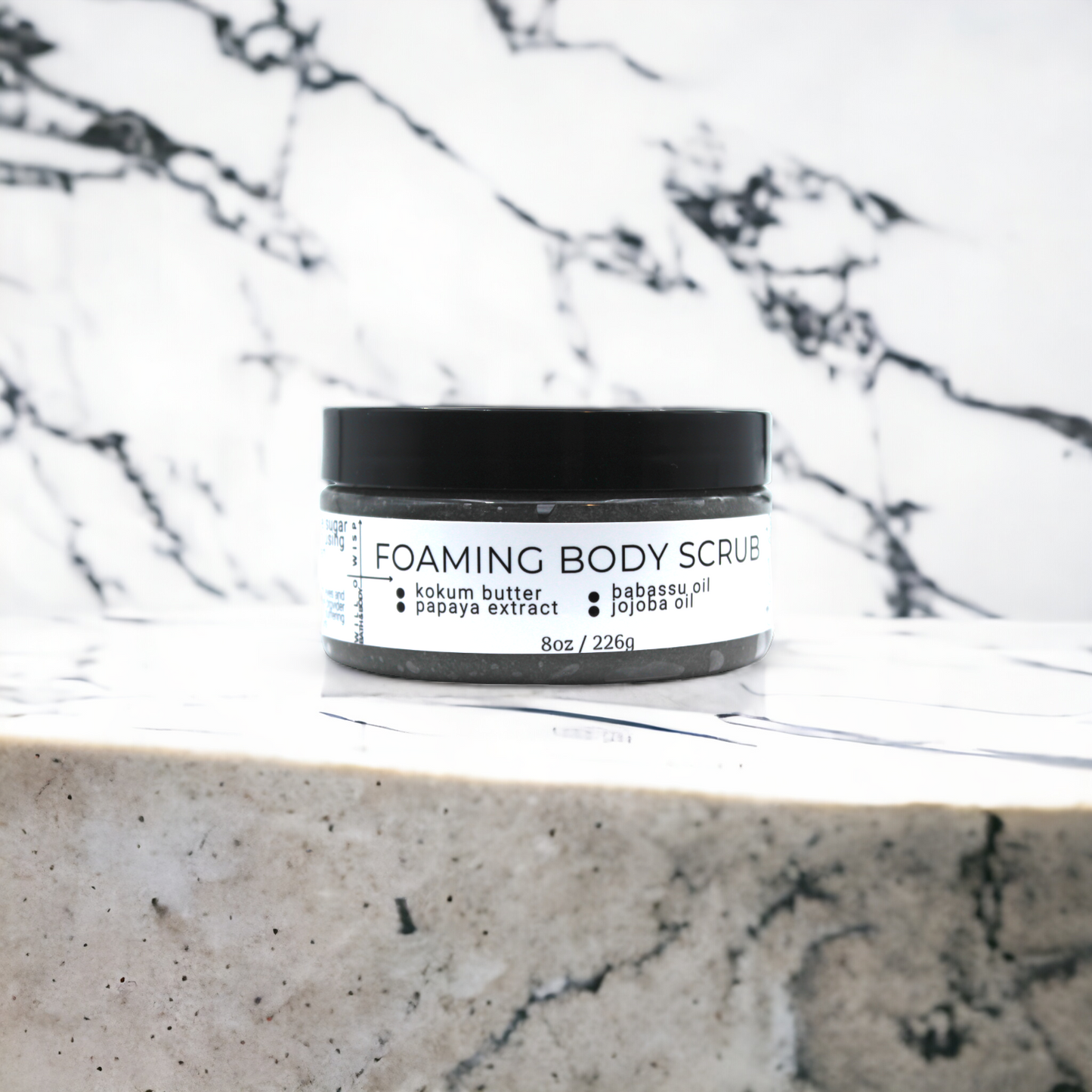 Foaming Body Scrub (Black - Oily & Acne Prone Skin)